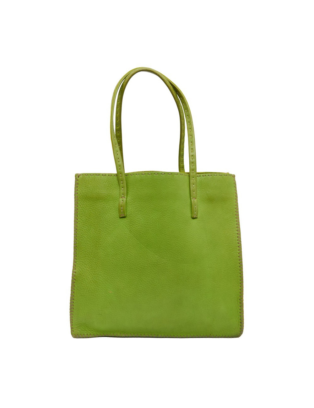 Sac FENDI en cuir vert