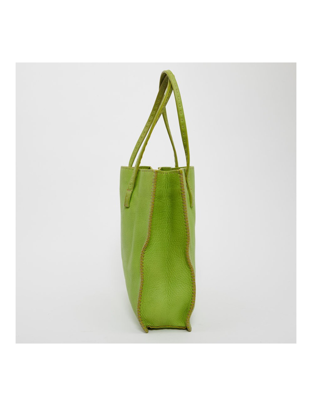 Sac FENDI en cuir vert