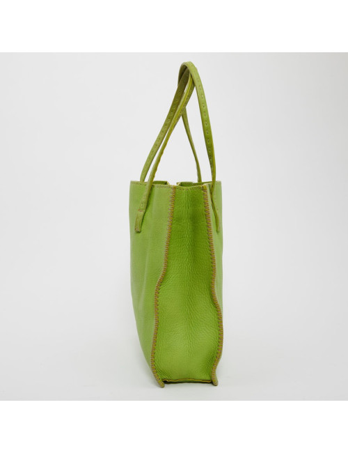 Sac FENDI en cuir vert