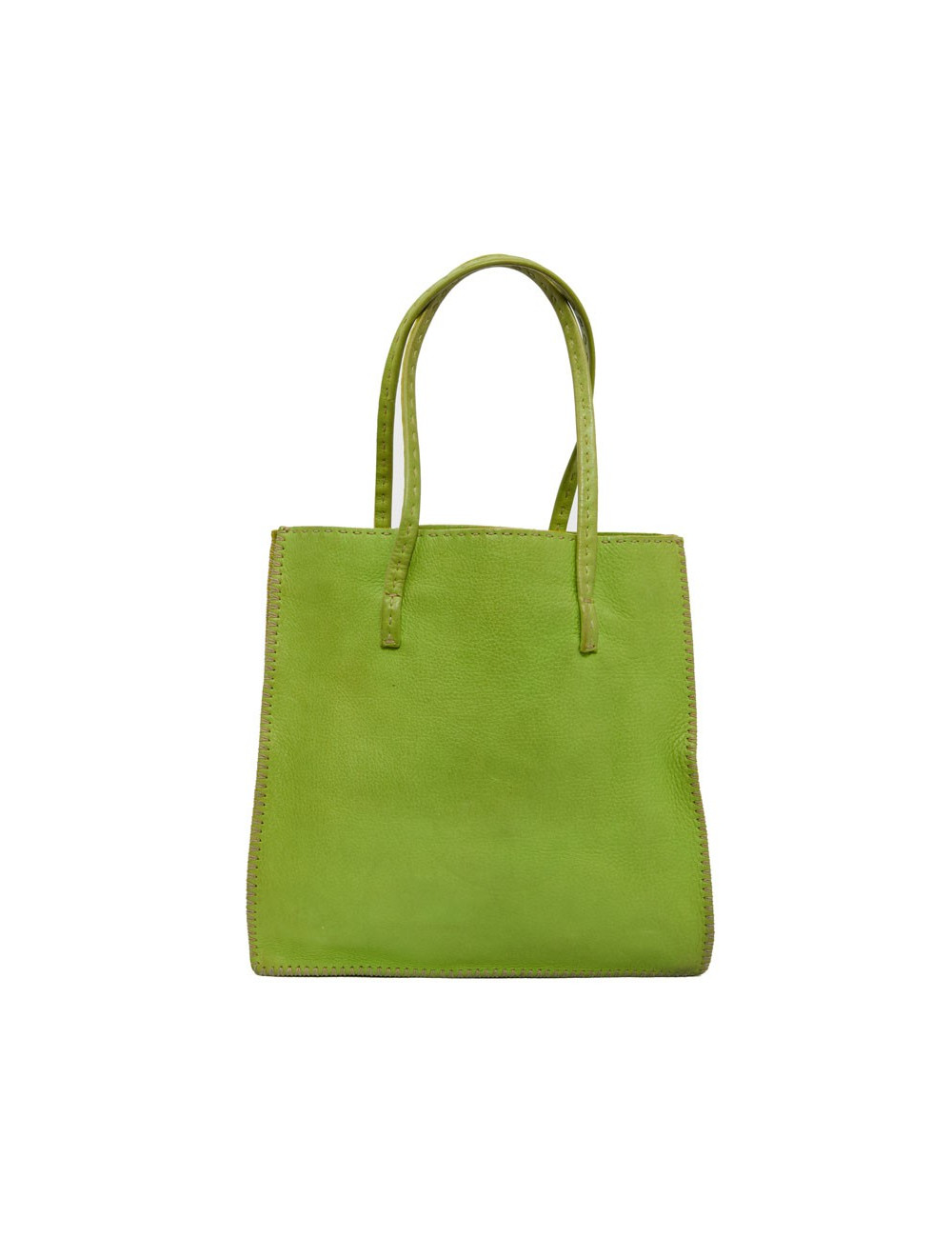 Sac FENDI en cuir vert