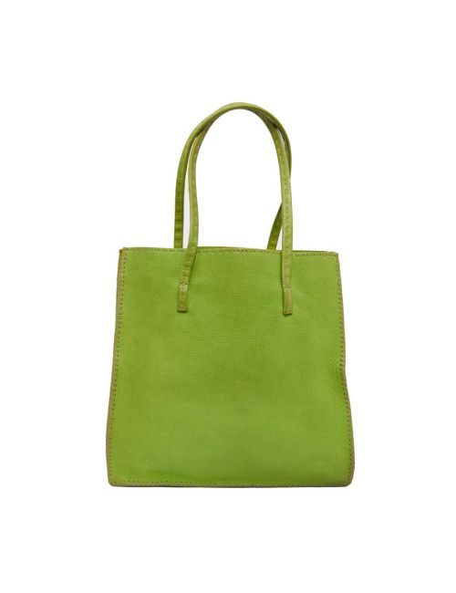 Sac FENDI en cuir vert