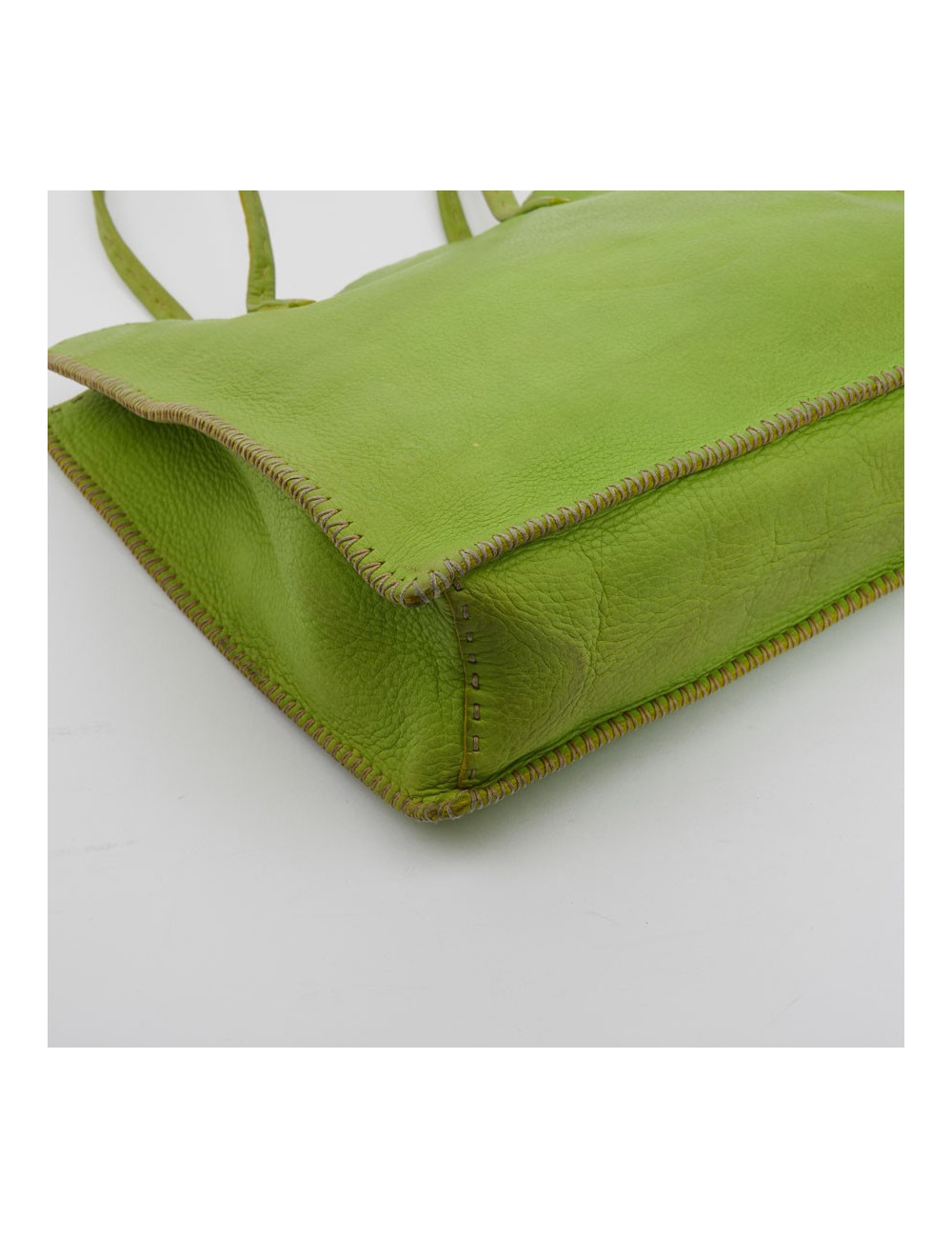 Sac FENDI en cuir vert