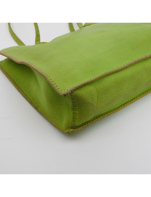 Sac FENDI en cuir vert