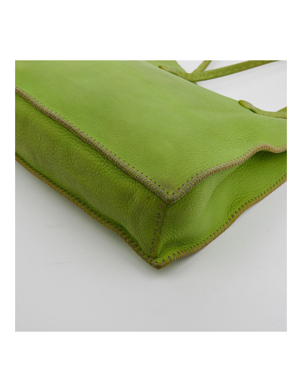 Sac FENDI en cuir vert