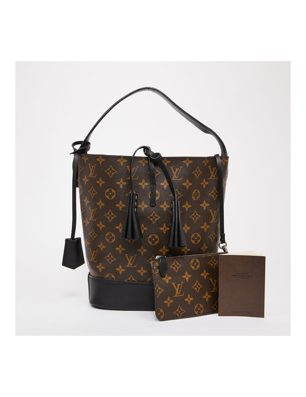 Sac LOUIS VUITTON Idole NN14 toile monogram et cuir noir