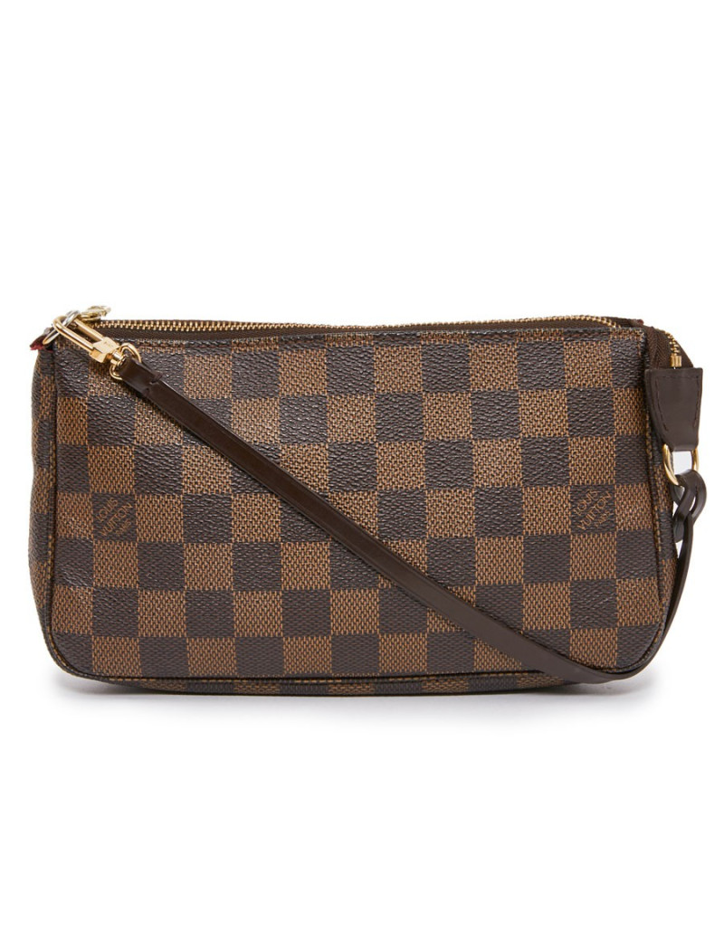 Sac pochette LOUIS VUITTON toile damier
