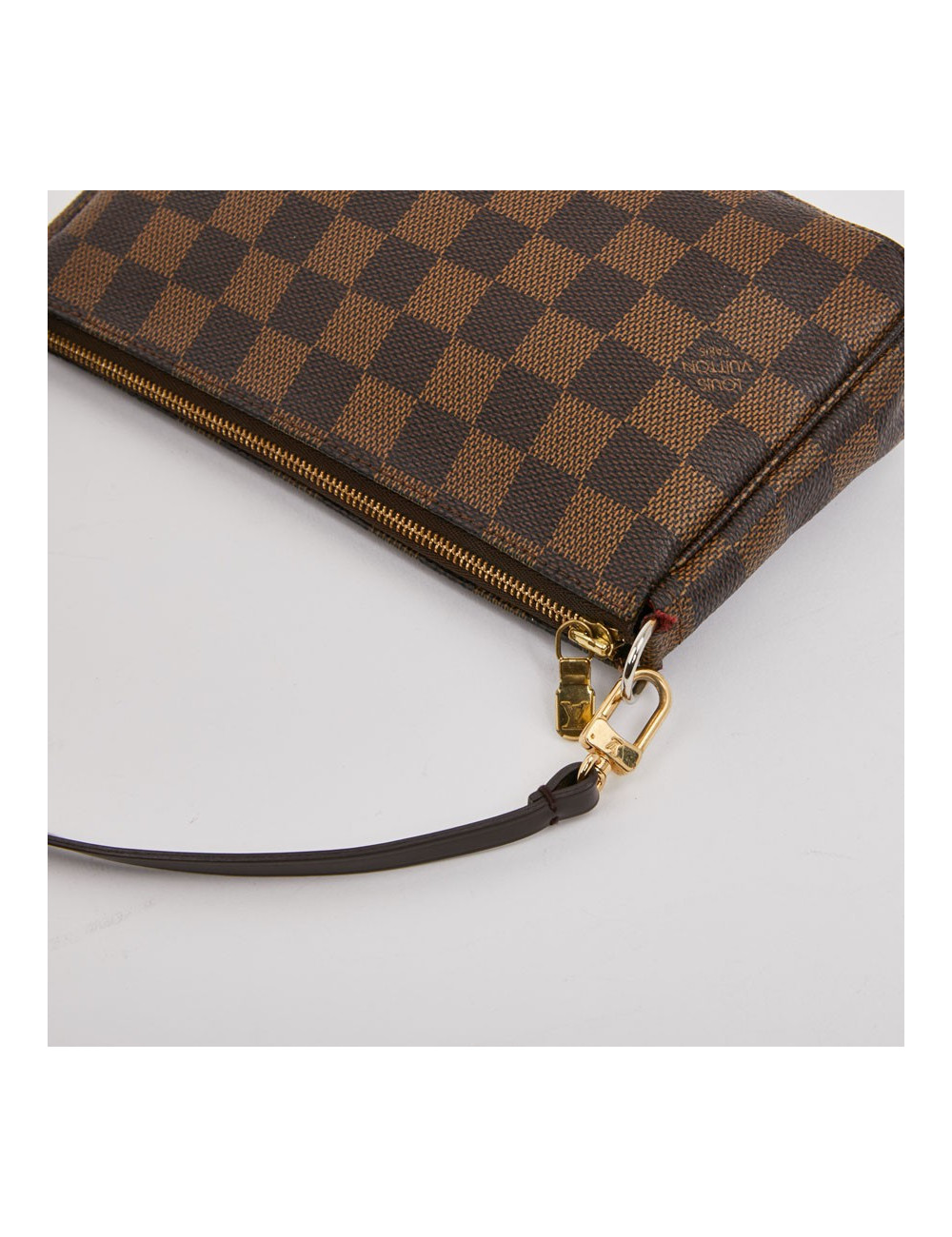 Sac pochette LOUIS VUITTON toile damier