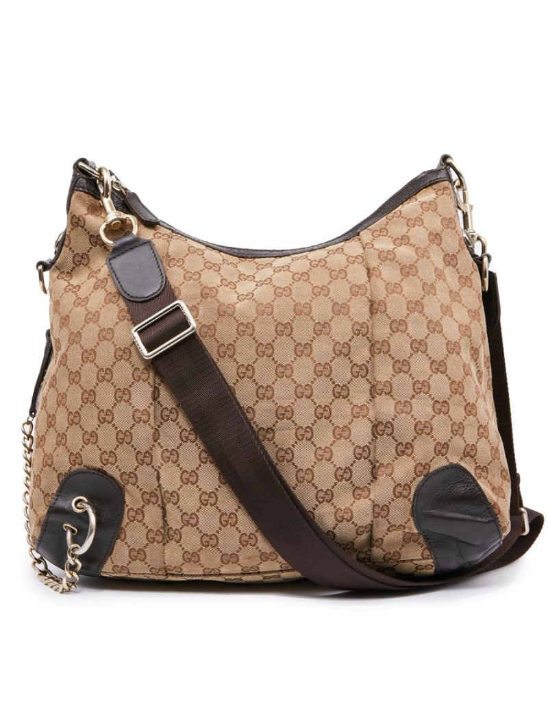 Sac GUCCI toile monogramme marron 