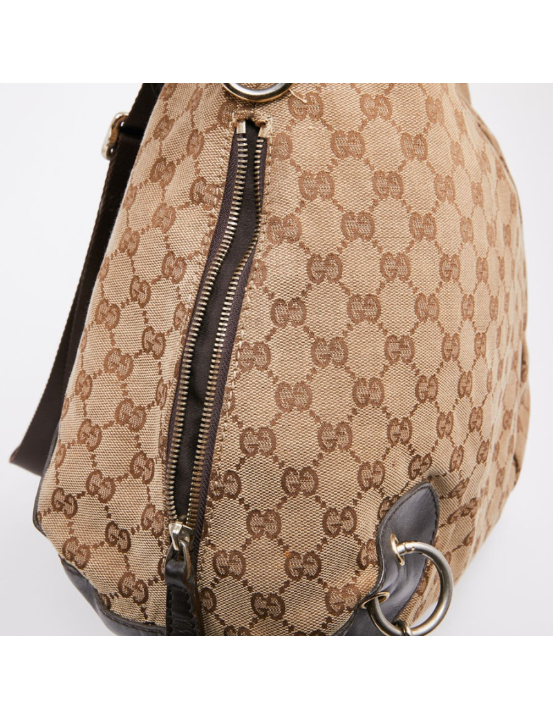 Sac GUCCI toile monogramme marron 