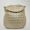 CHRISTIAN DIOR Tote Bag in Quilted Golden Fabric