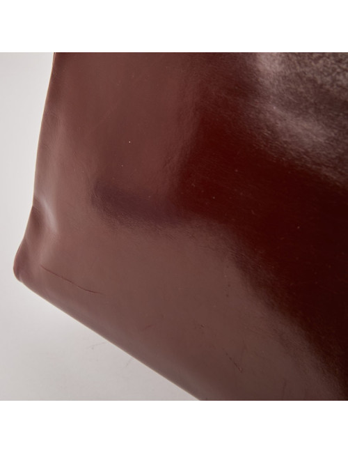 Kelly HERMES cuir box bordeaux