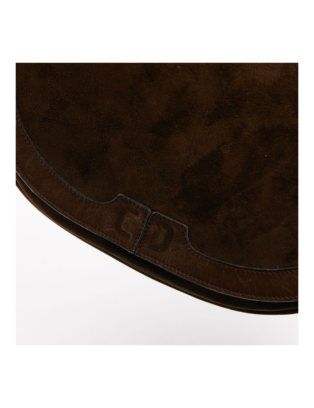 Sac DIOR Veau Velours Marron 