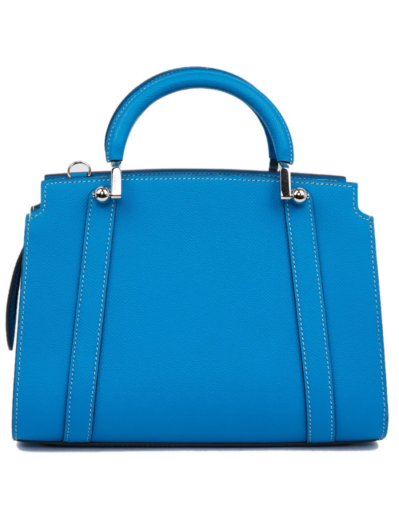  Sac MOYNAT Ballerine en cuir bleu