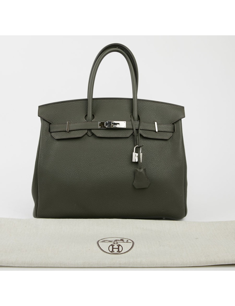 Sac HERMES BIRKIN 35 cuir togo 