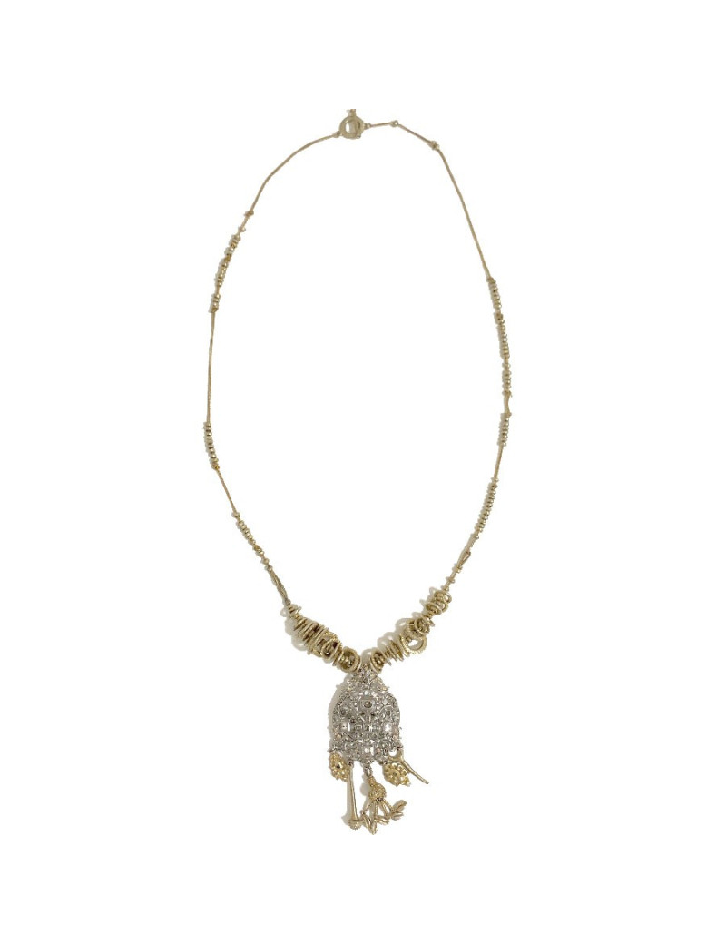 Sautoir CHRISTIAN LACROIX avec imposant pendentif 