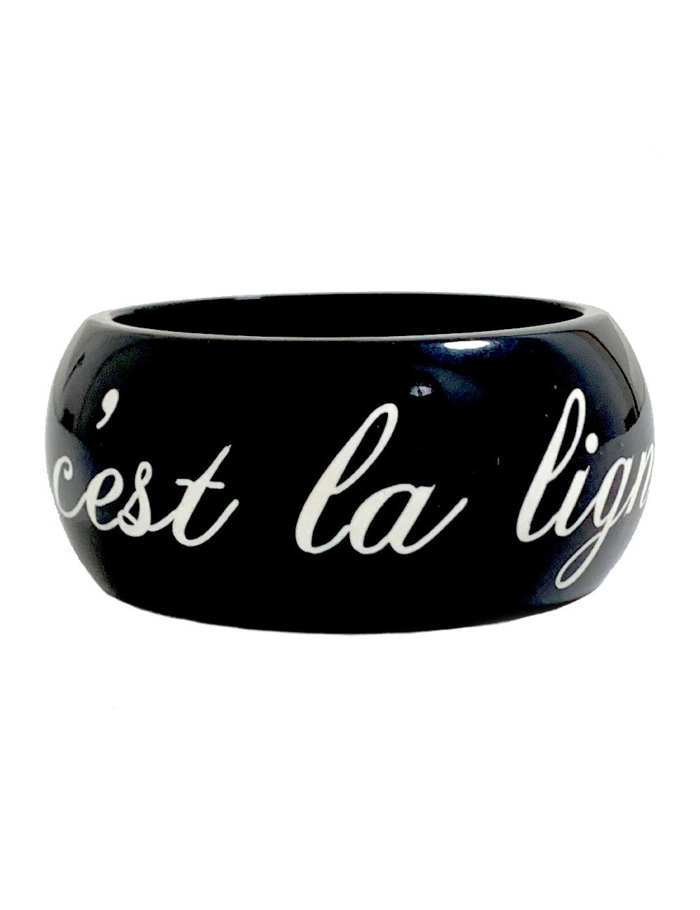 Bracelet CHANEL occasion "L'élégance c'est la ligne"