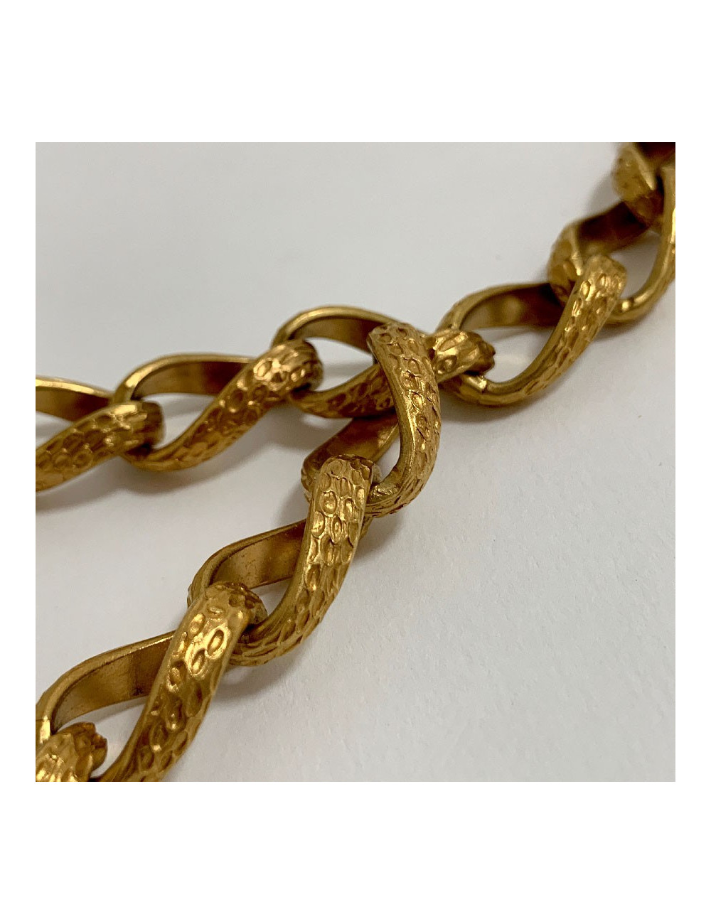 Ceinture CHANEL chaine grenouille