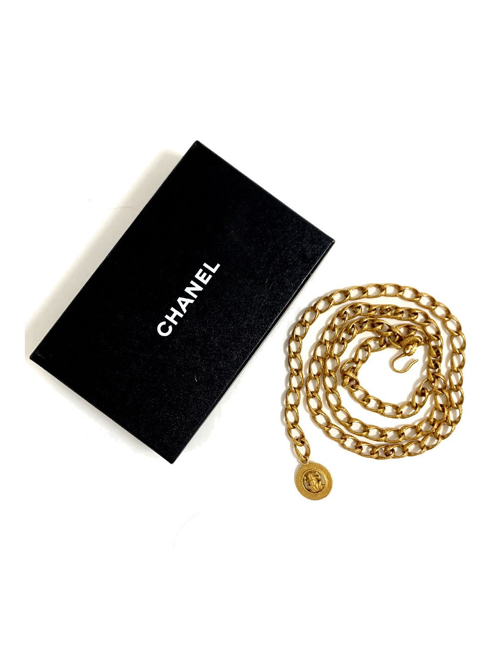 Ceinture CHANEL chaine grenouille