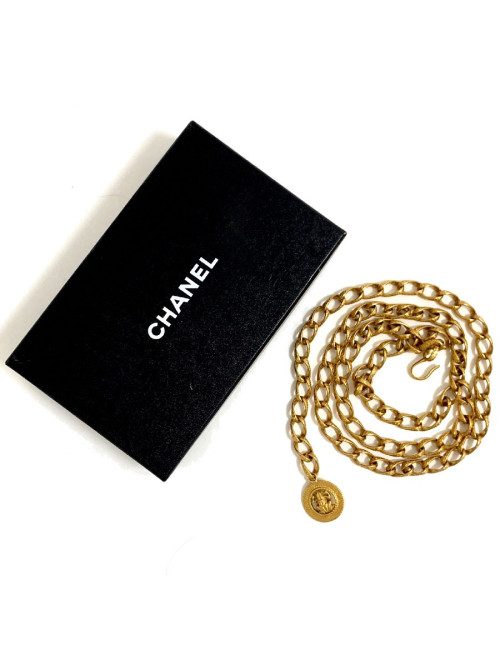 Ceinture CHANEL chaine grenouille