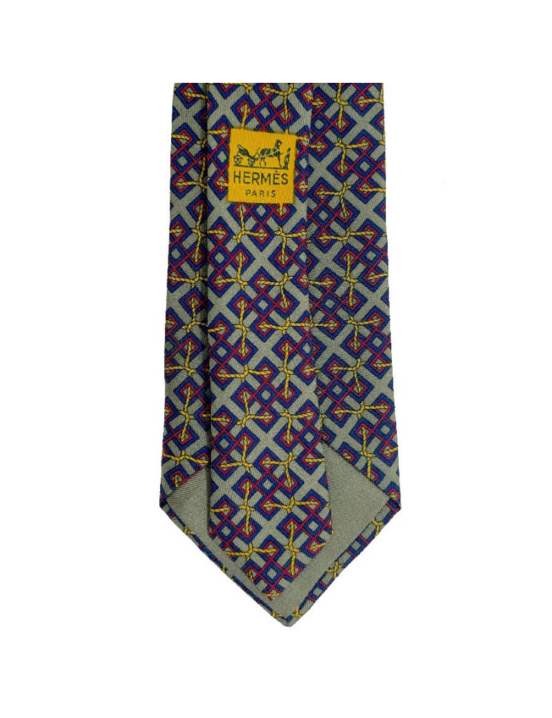 Cravate HERMES SOIE 100 %