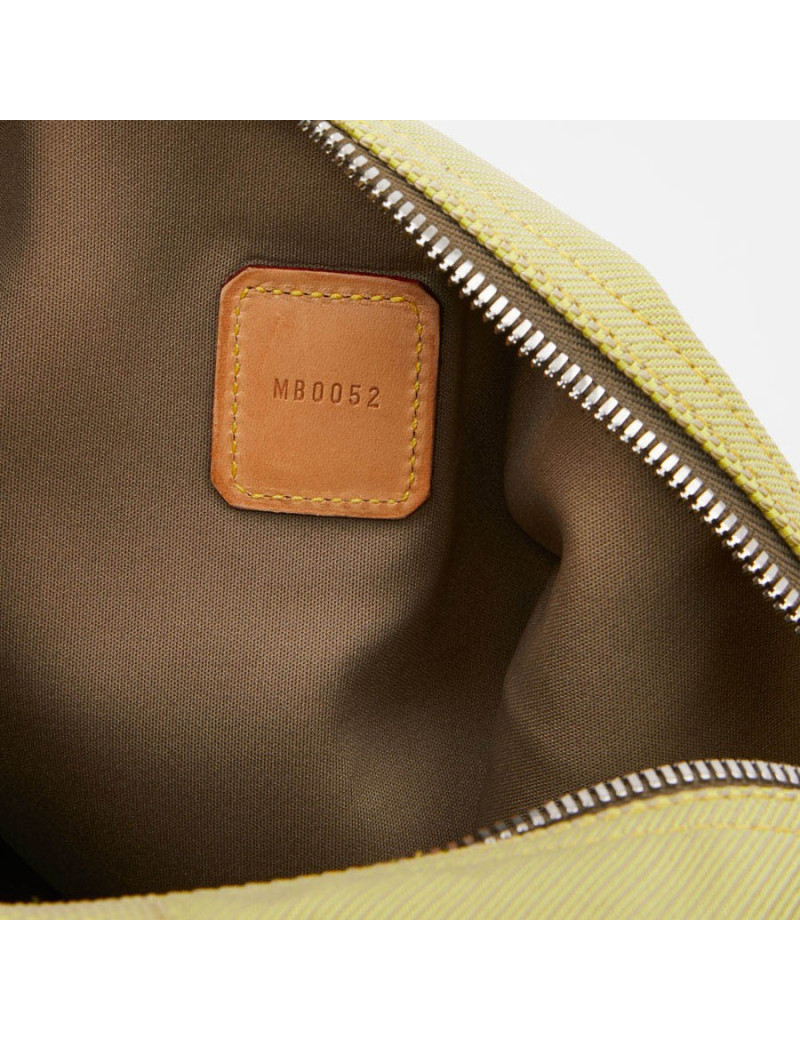 Sac de voyage LOUIS VUITTON CUP toile et cuir de vachette naturel