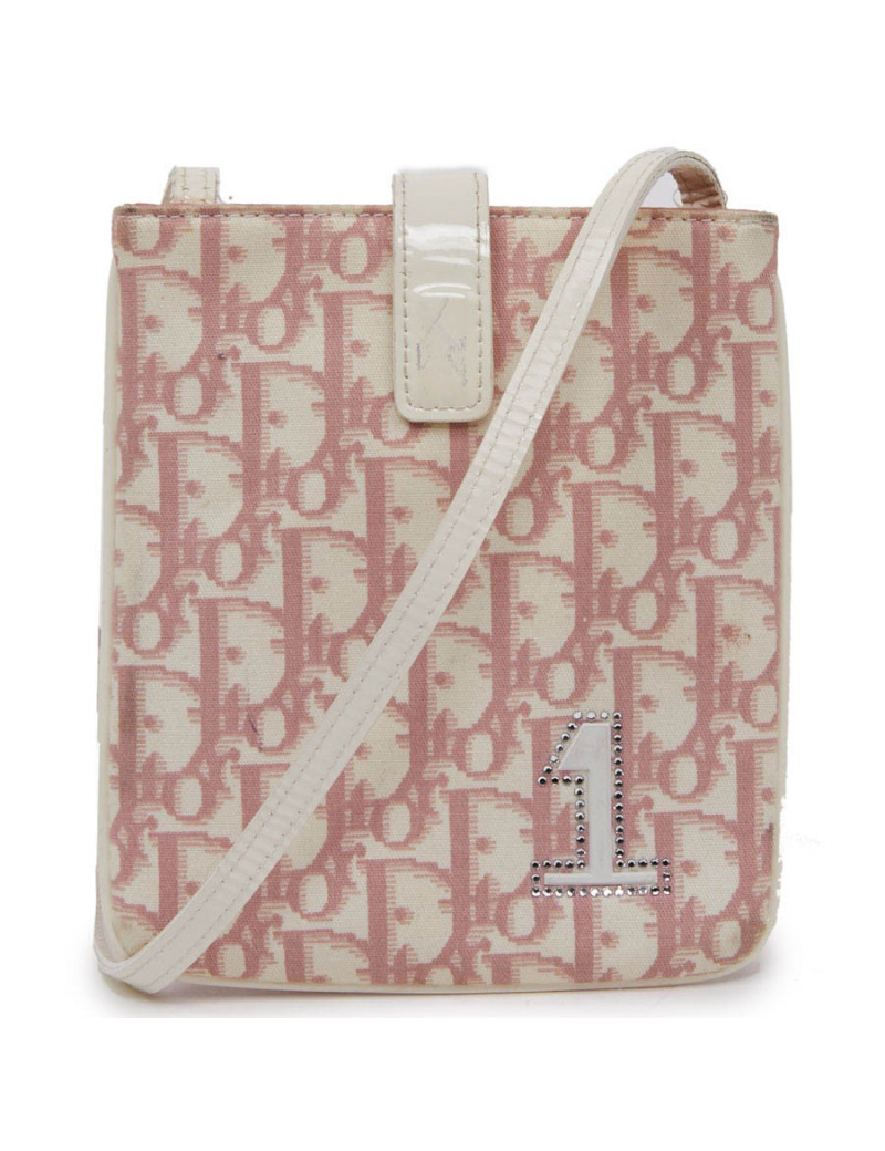 Pochette DIOR monogram rose