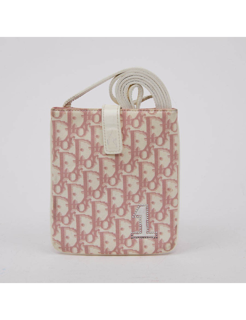 Pochette DIOR monogram rose
