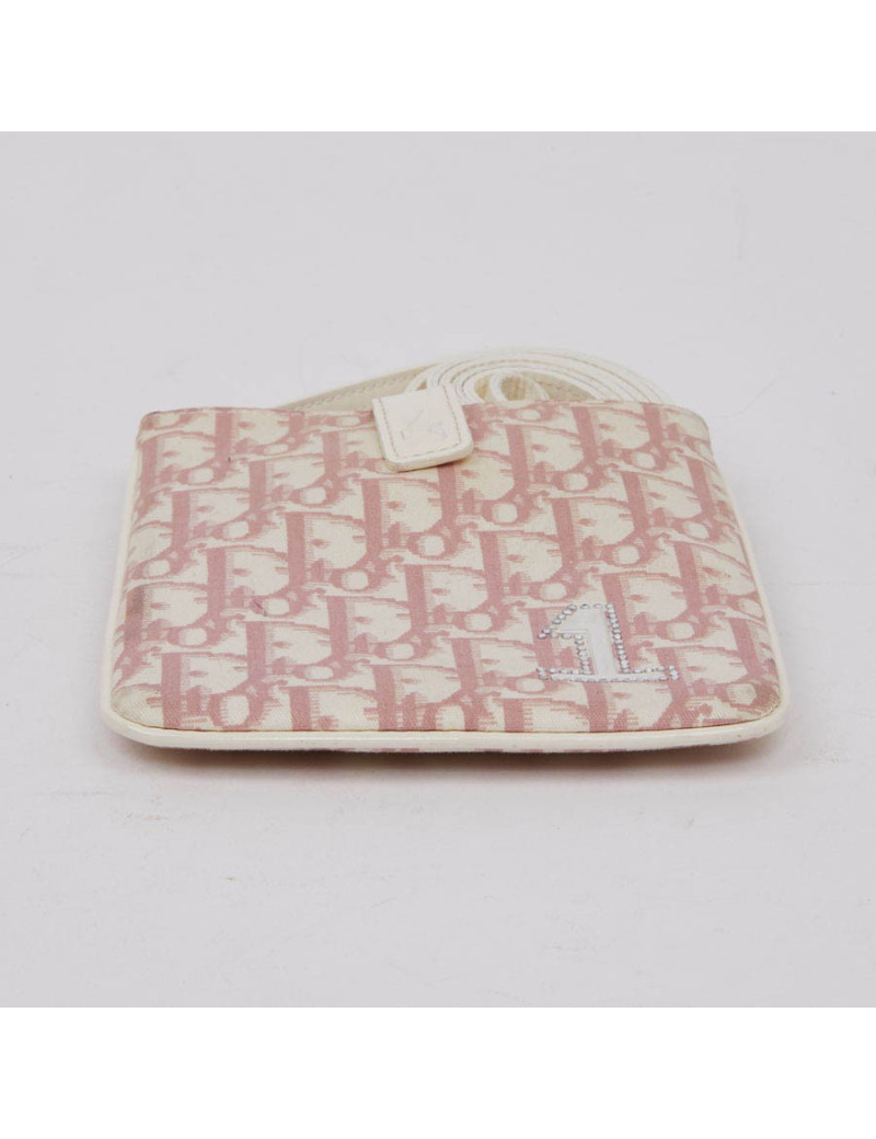 Pochette DIOR monogram rose