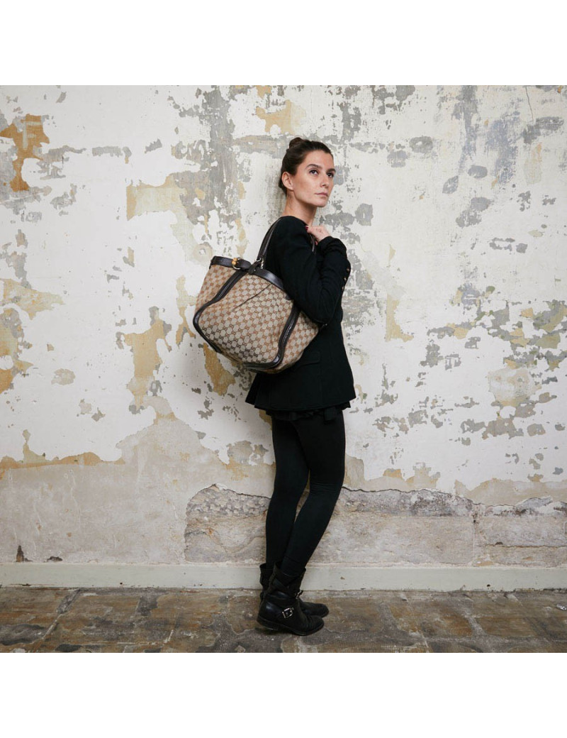 Sac collection Bambou GUCCI toile monogram