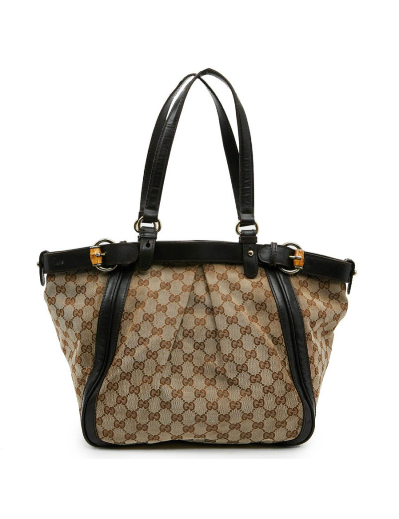 Sac collection Bambou GUCCI toile monogram