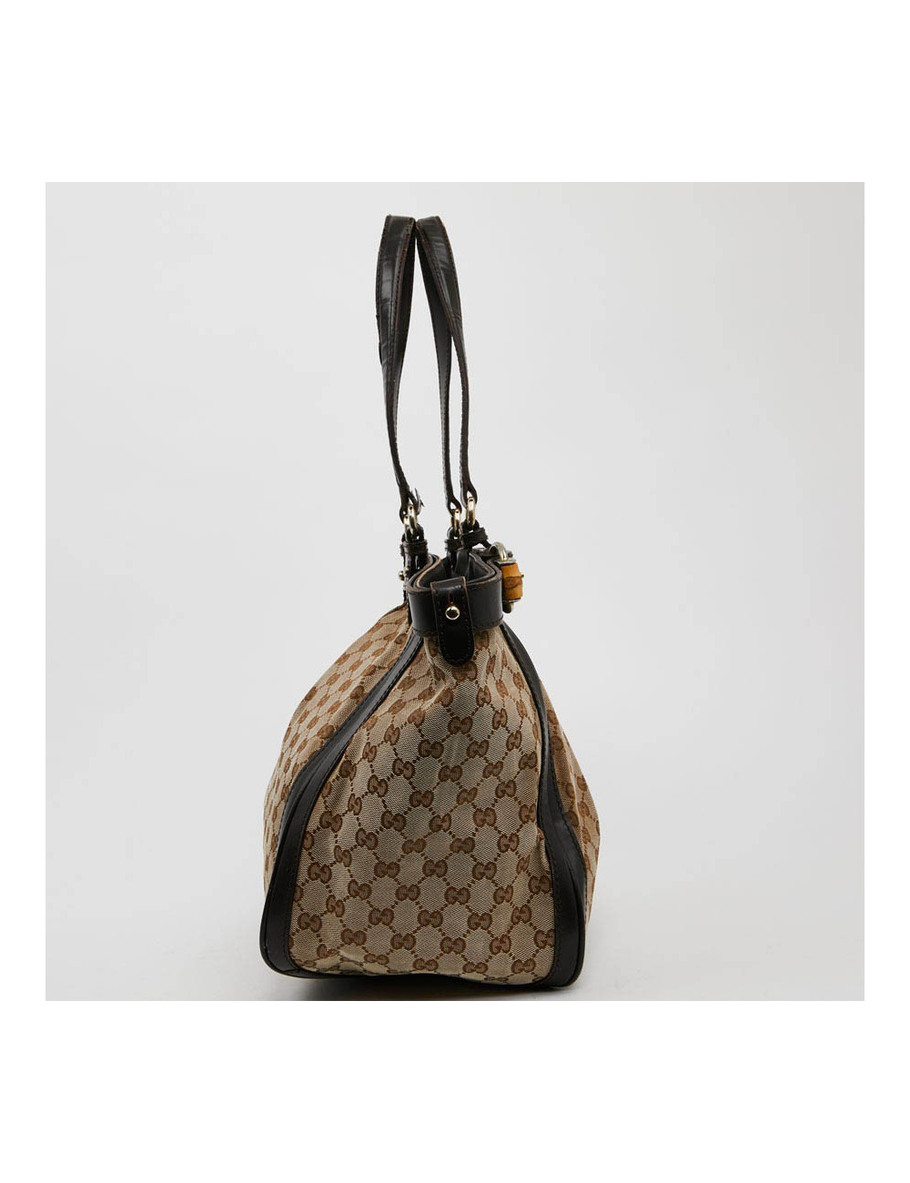Sac collection Bambou GUCCI toile monogram
