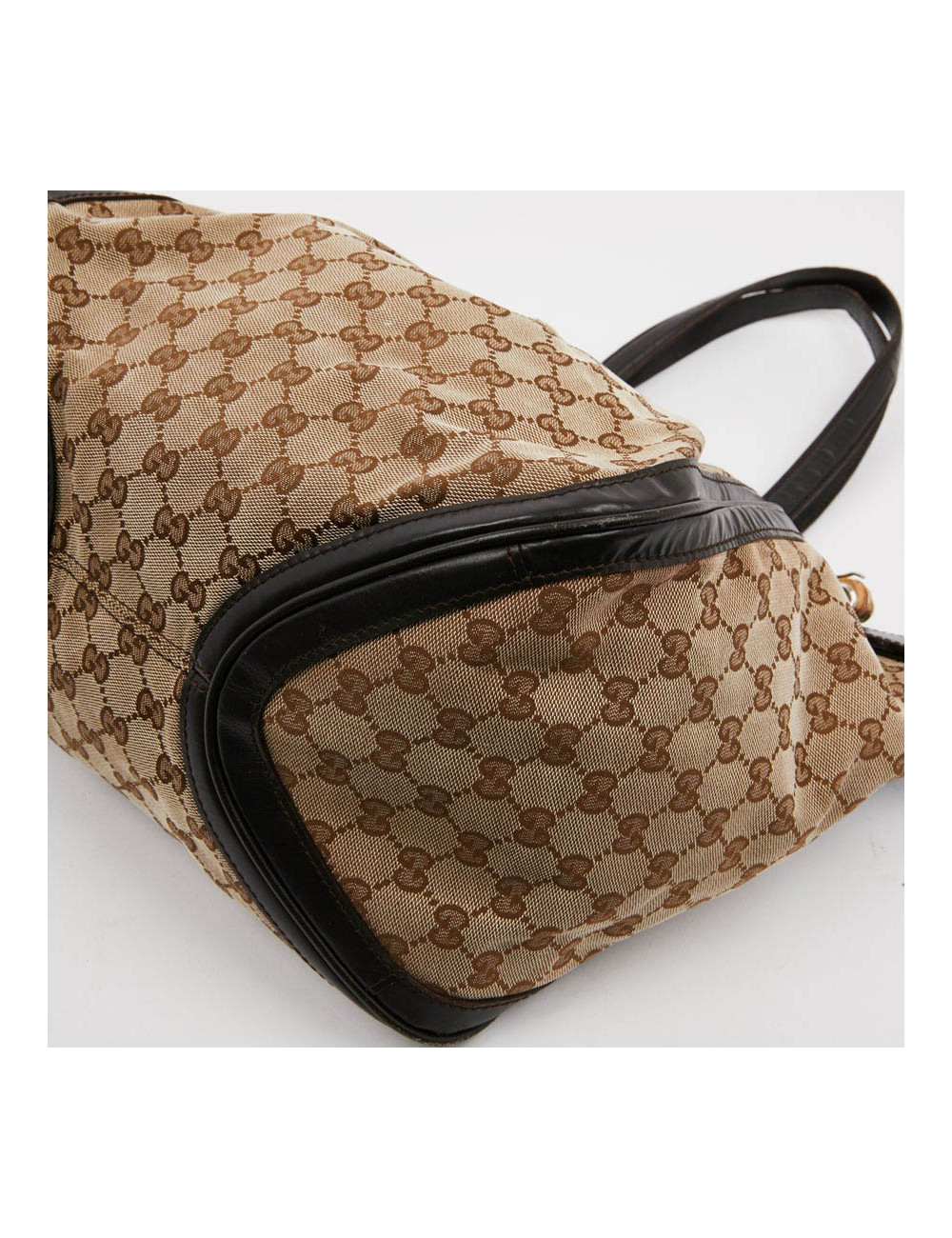 Sac collection Bambou GUCCI toile monogram