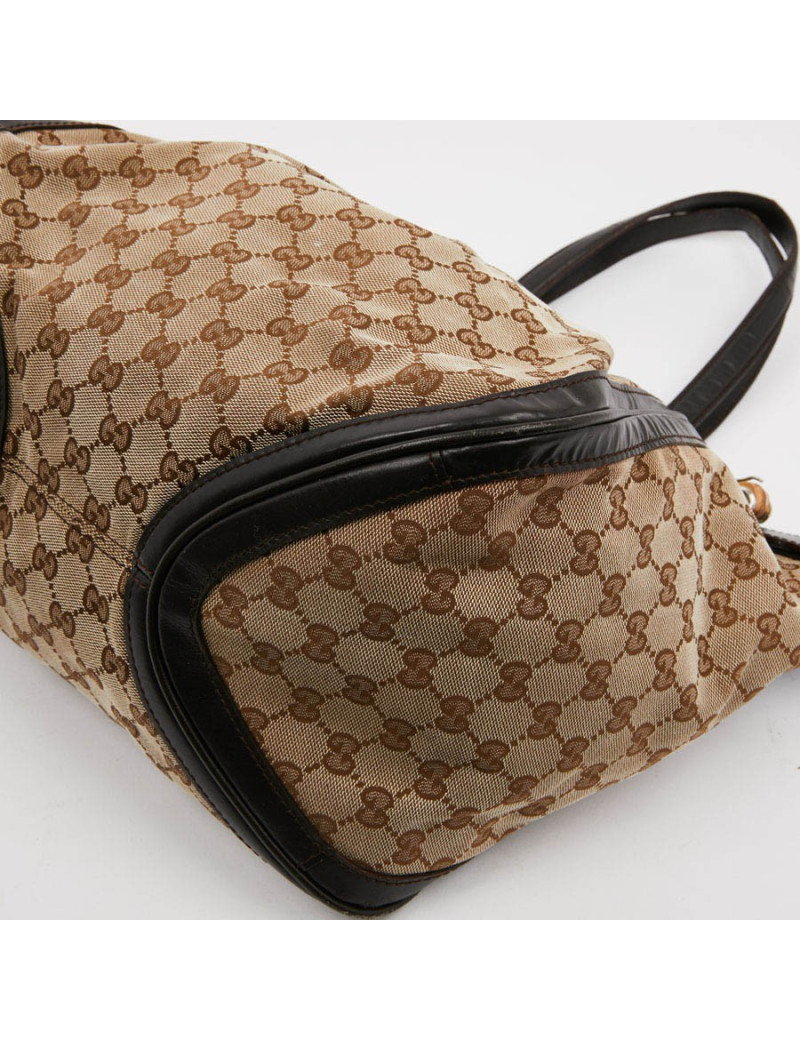 Sac collection Bambou GUCCI toile monogram
