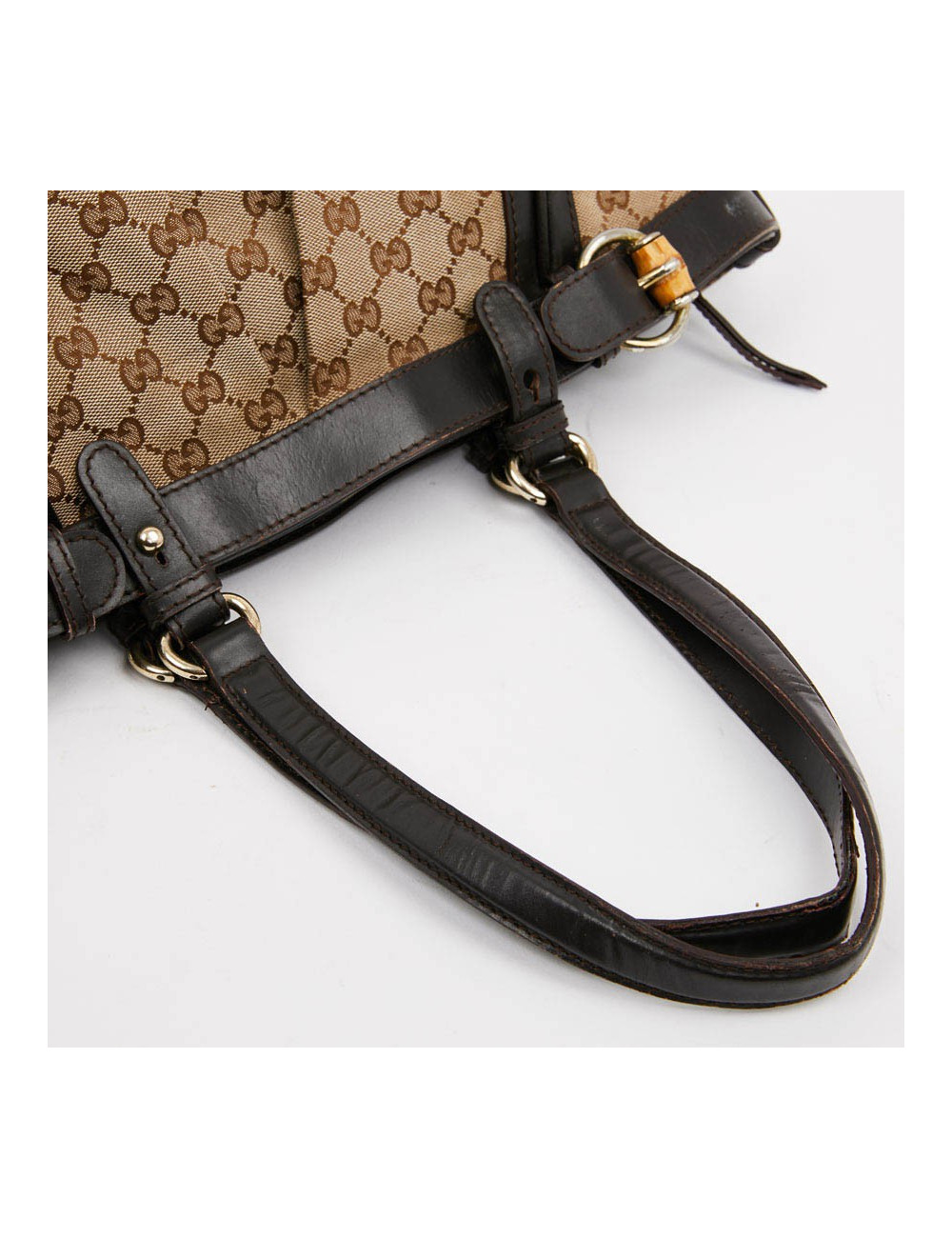 Sac collection Bambou GUCCI toile monogram