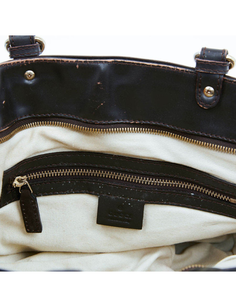 Sac collection Bambou GUCCI toile monogram