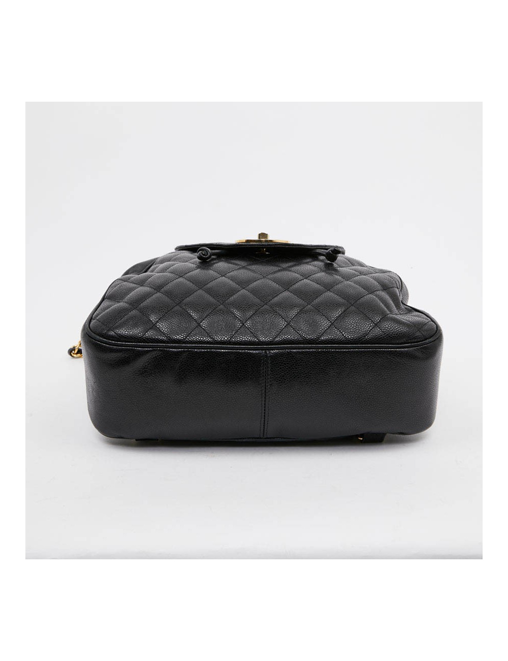 Sac à dos CHANEL cuir noir