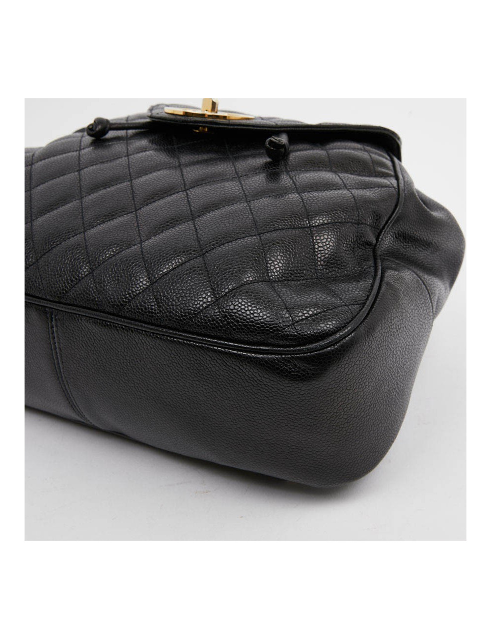 Sac à dos CHANEL cuir noir
