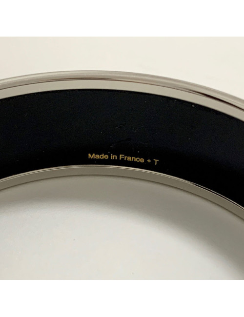 Bracelet en émail HERMES orange