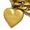 Ceinture CHANEL Vintage chaine et charms en métal doré