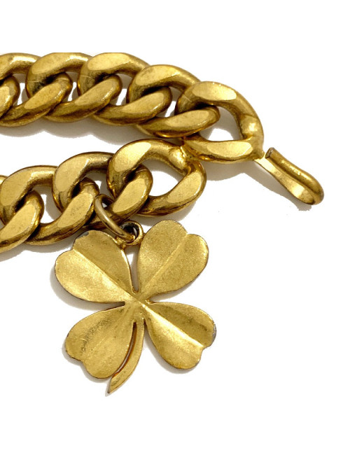 Ceinture CHANEL Vintage chaine et charms en métal doré