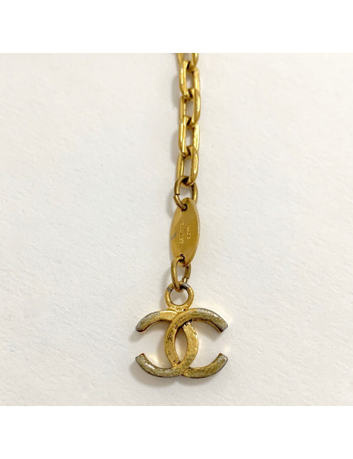 Ceinture CHANEL métal doré vintage