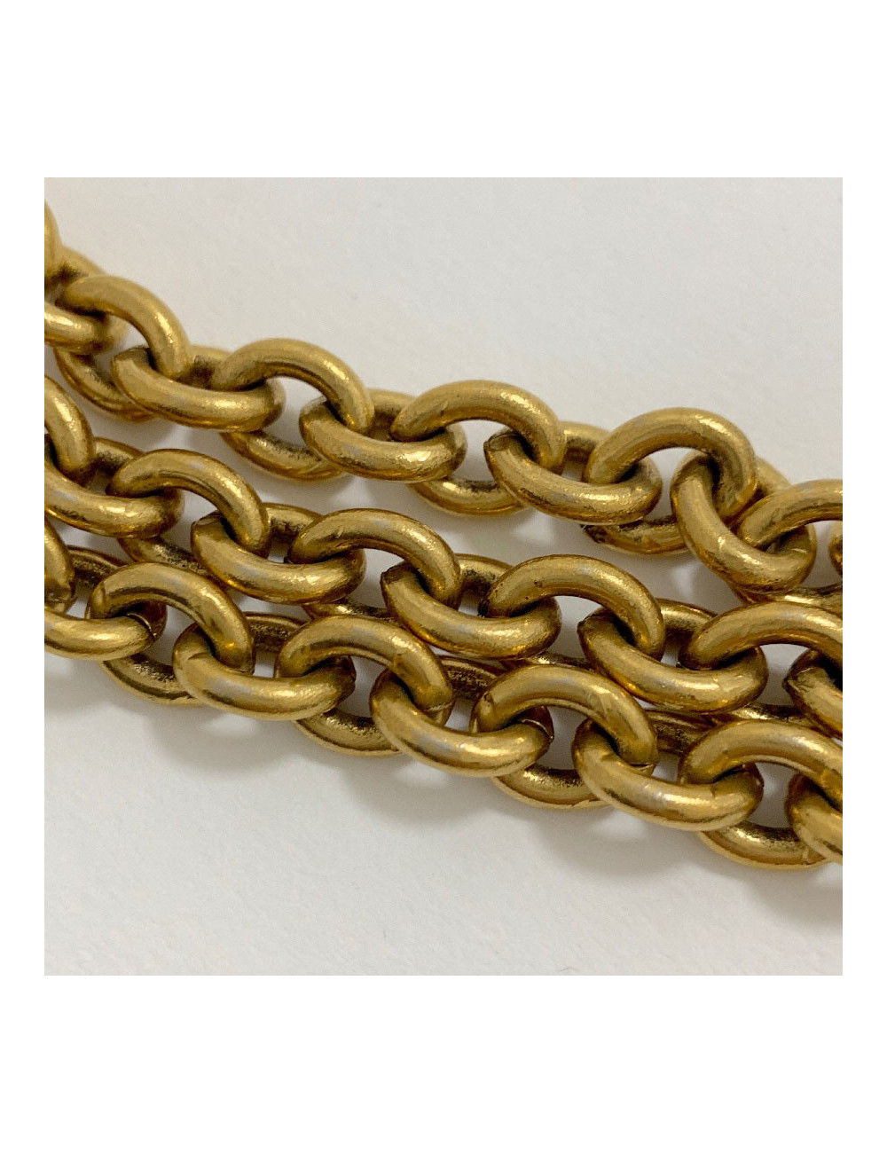 Ceinture CHANEL métal doré vintage