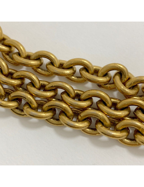 Ceinture CHANEL métal doré vintage