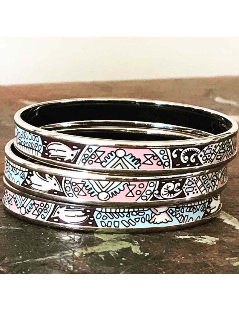 Bracelet émail HERMES