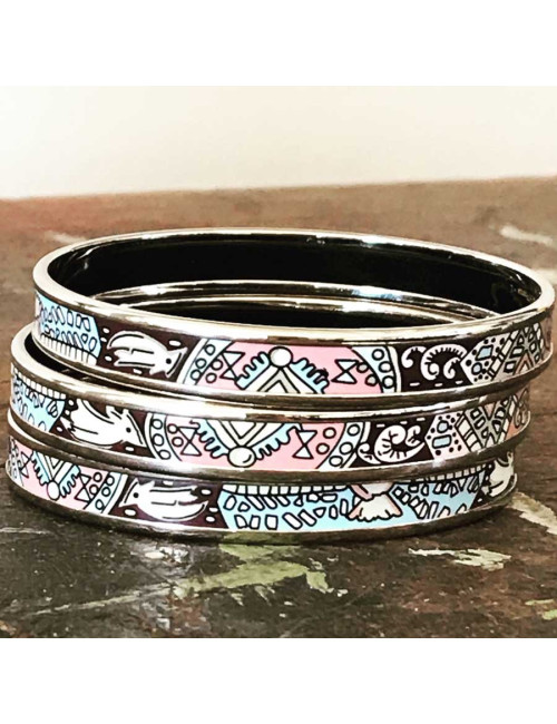 Bracelet émail HERMES