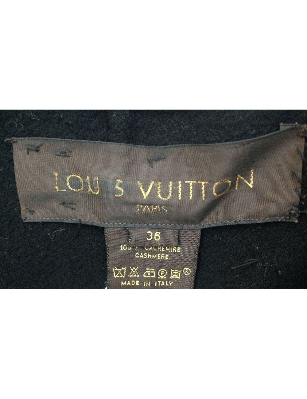 Blouson LOUIS VUITTON noir T 36