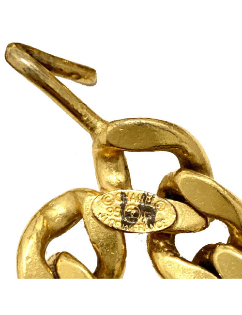 Ceinture chaine CHANEL vintage en métal doré