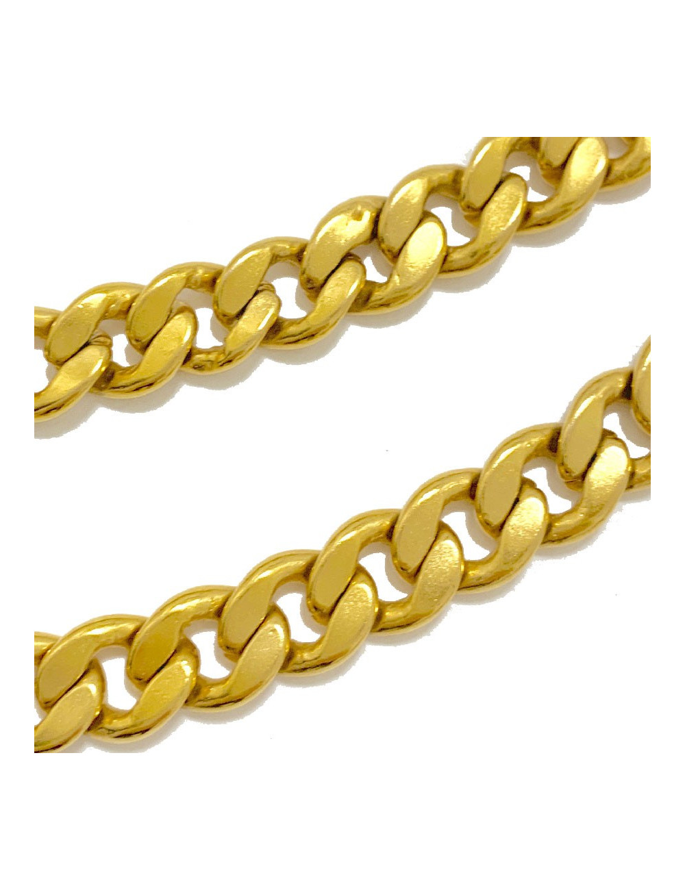 Ceinture chaine CHANEL vintage en métal doré