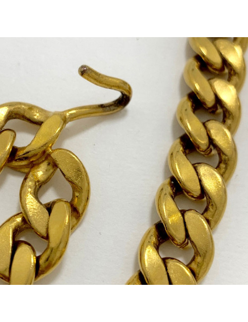 Ceinture chaine CHANEL vintage en métal doré