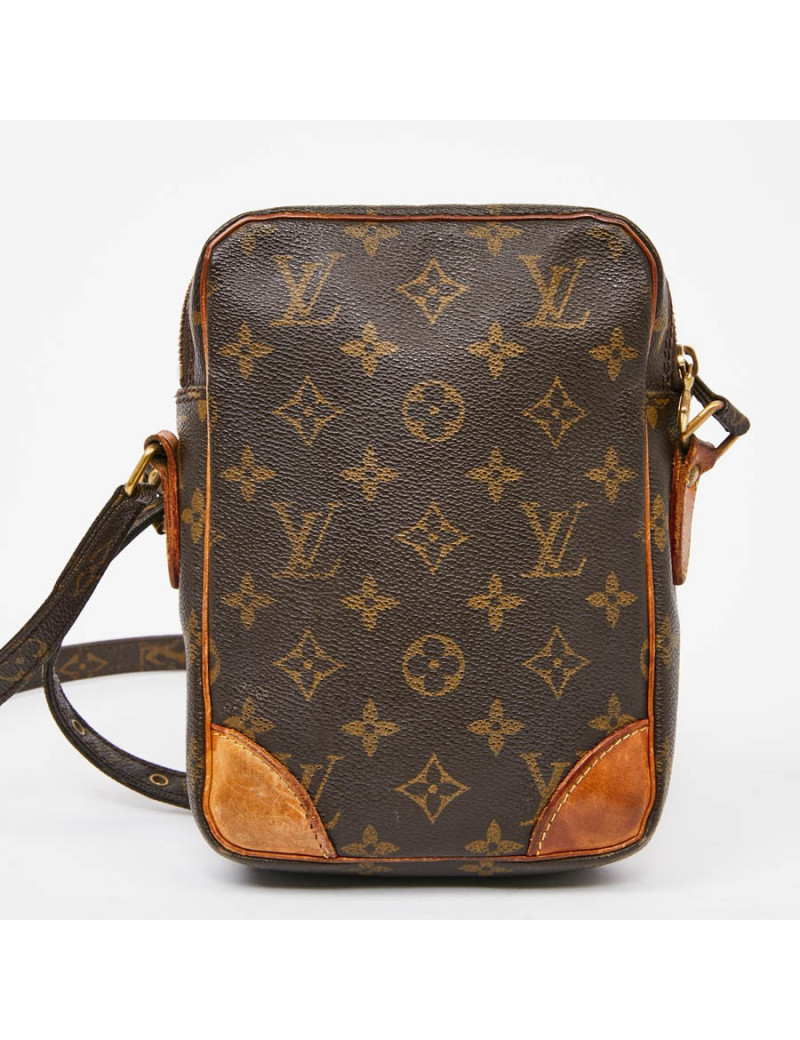 Sac bandoulière LOUIS VUITTON en toile marron